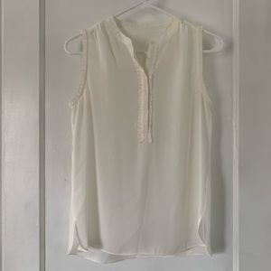 Women’s Sheer Blouse, Cream, S/M